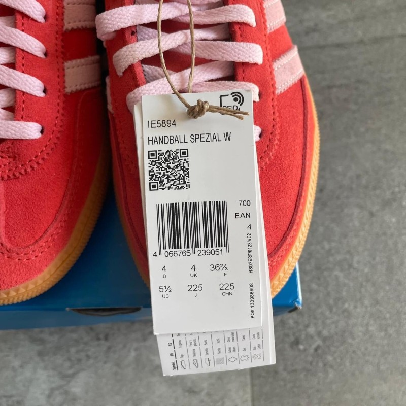 adidas Handball Spezial Bright Red Clear Pink 2