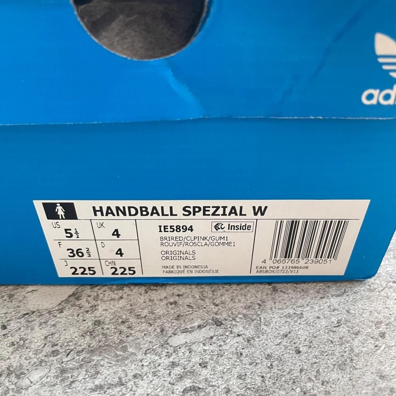 adidas Handball Spezial Bright Red Clear Pink 2