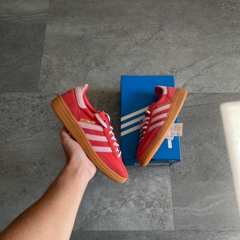 adidas Handball Spezial Bright Red Clear Pink