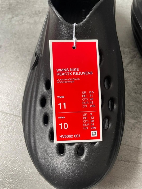 Nike ReactX Rejuven8 Triple Black 2