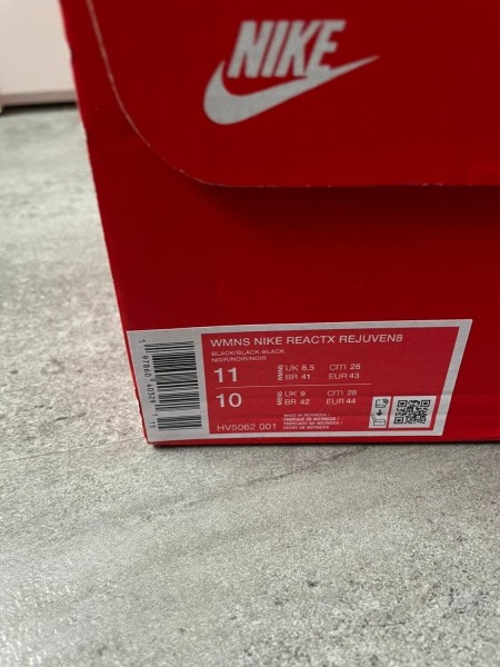 Nike ReactX Rejuven8 Triple Black