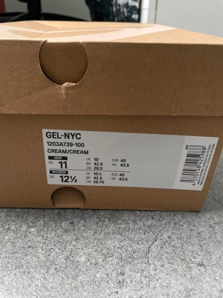 Asics Gel NYC Cream Cloud Grey Beige