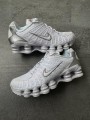 Nike Shox TL White Silver