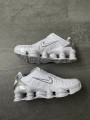 Nike Shox TL White Silver