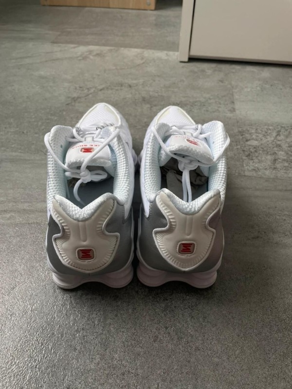 Nike Shox TL White Silver 2