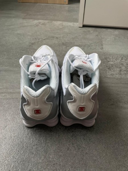 Nike Shox TL White Silver