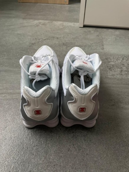 Nike Shox TL White Silver