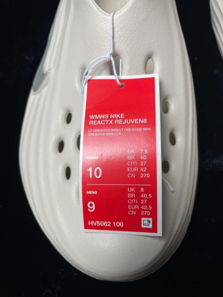 Nike ReactX Rejuven8 Muslin 42 Neuf