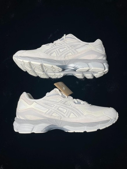 Asics Gel Nyc Cream Cloud Grey 45 Neuf