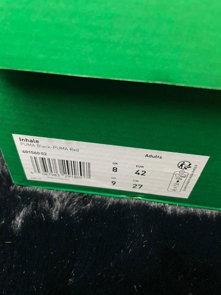 Puma Inhale Spider-Man 42 Neuf