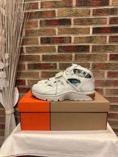 Nike Air Trainer Huarache Corteiz Light Bone
