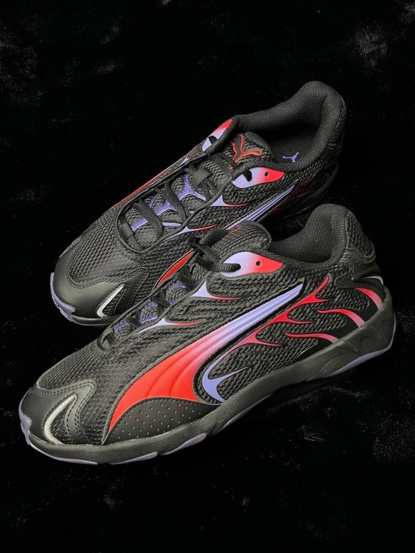 Puma Inhale Spider Man Black Red