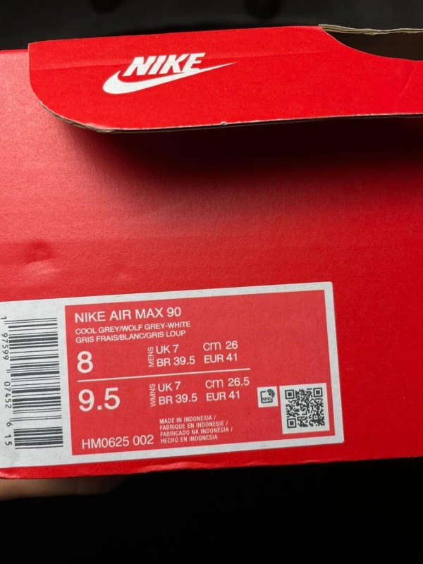 Nike air max 90 Cool Grey Taille 41 Neuf 2