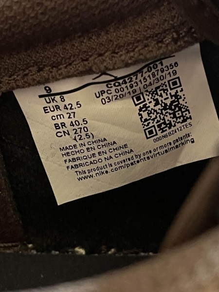 Jordan 1 Retro Low OG SP Travis Scott Mocha