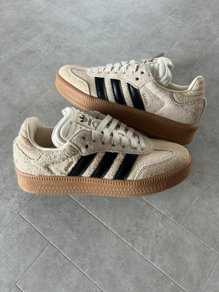 adidas samba xlg cardboard cream off white core black