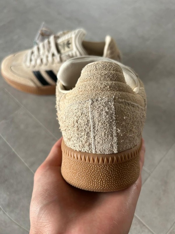 adidas samba xlg cardboard cream off white core black 2