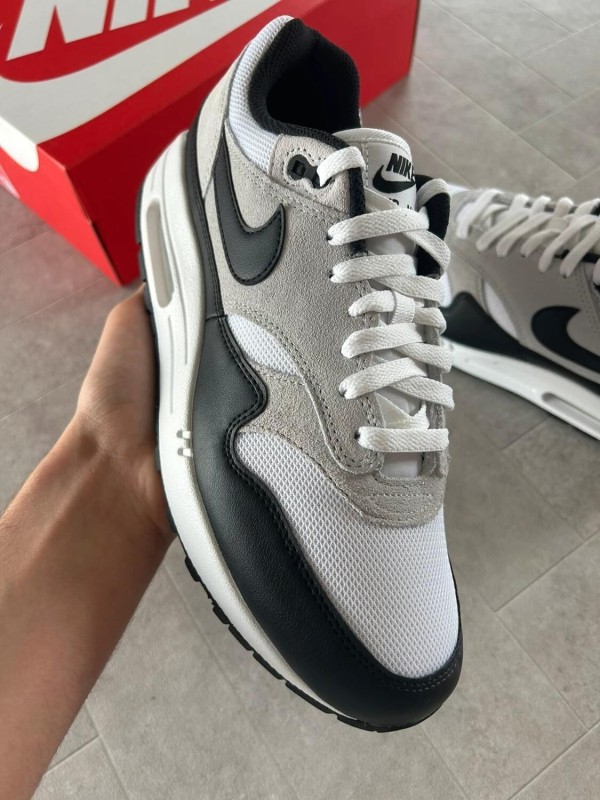 Nike Air Max 1 essential black pure platinum white grey 2
