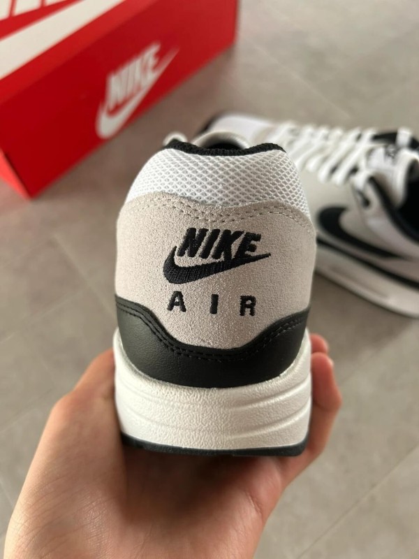 Nike Air Max 1 essential black pure platinum white grey 2