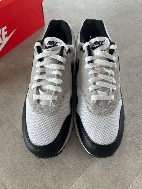 Nike Air Max 1 essential black pure platinum white grey 2