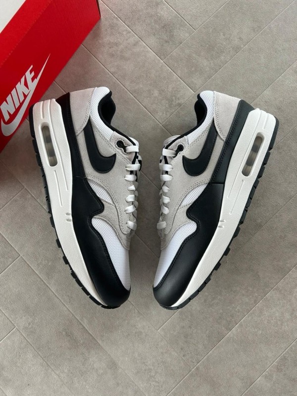 Nike Air Max 1 essential black pure platinum white grey 2