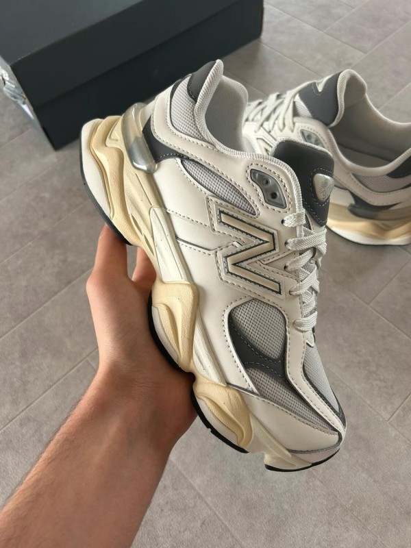 New balance 9060 sea salt grey castlerock cream beige 2