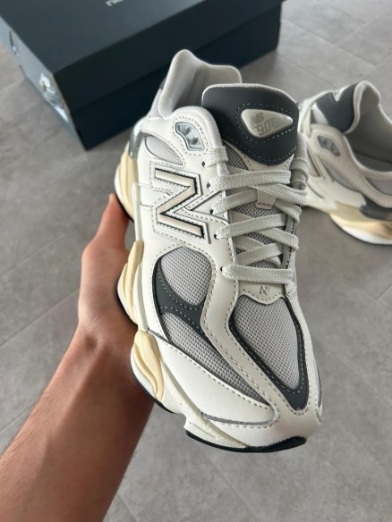 New balance 9060 sea salt grey castlerock cream beige