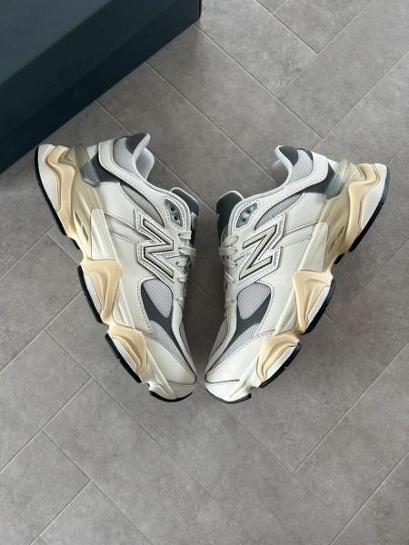 New balance 9060 sea salt grey castlerock cream beige