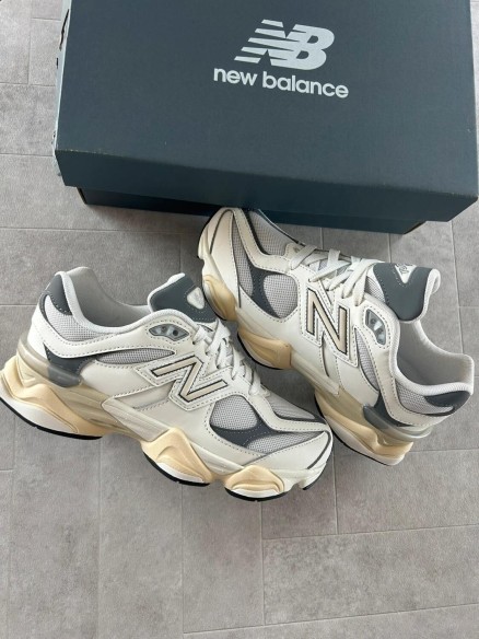 New balance 9060 sea salt grey castlerock cream beige