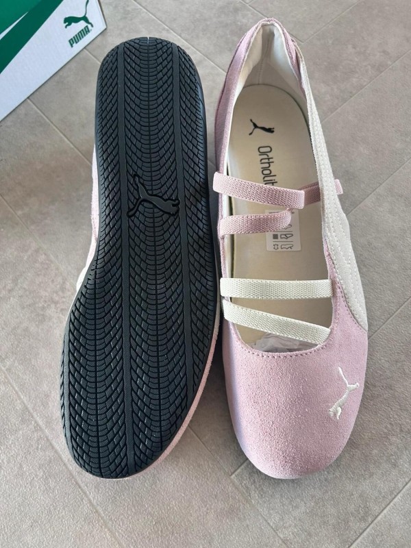 Puma speedcat ballet white pink mauve black 2
