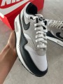 Nike air max 1 essential black pure platinum white grey