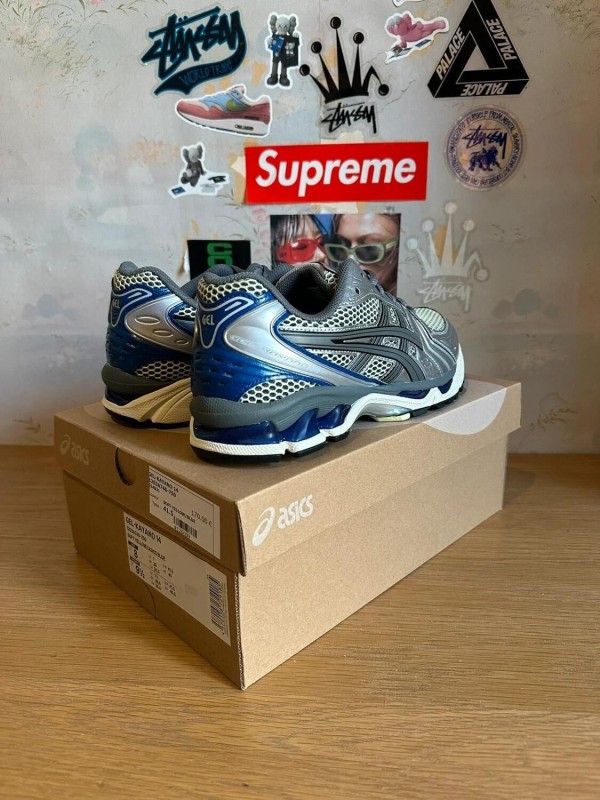 Asics Kayano 14 silver blue 2