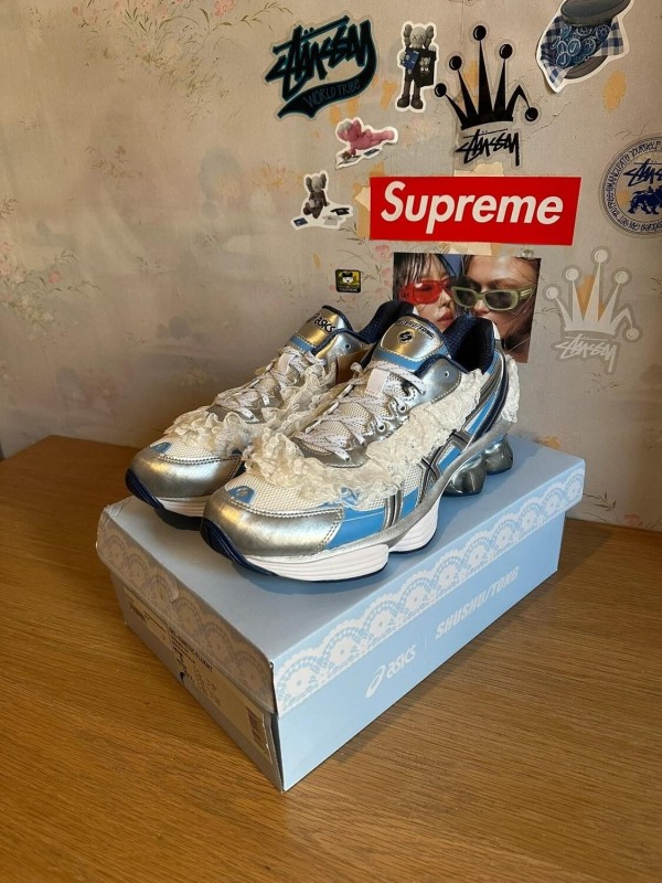 Asics Gel-Kinetic Fluent blue silver / bleu argent 2