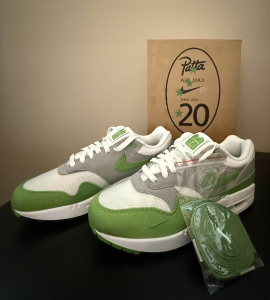 Nike air Max 1 Patta chlorophyll