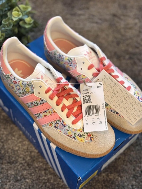 Adidas samba og liberty london - taille 38 2/3 2
