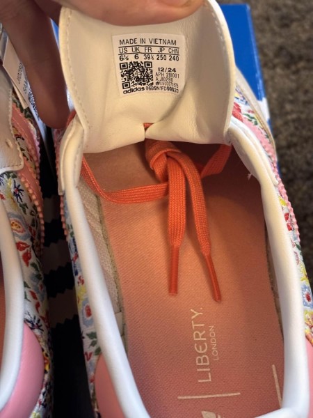 Adidas samba og liberty london - taille 39 1/3
