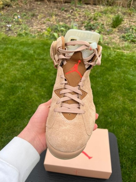 Nike Air Jordan 6 Travis Scott British Khaki