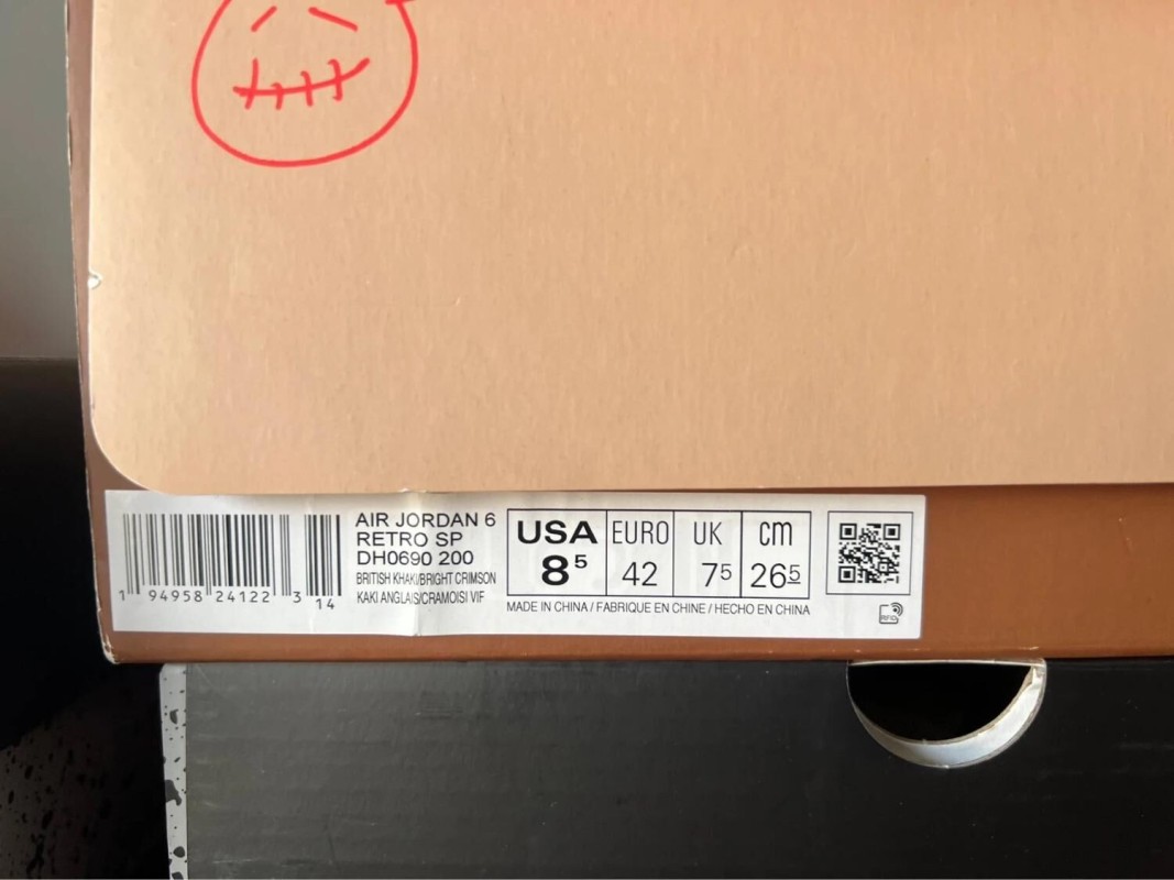 Nike Air Jordan 6 Travis Scott British Khaki 2