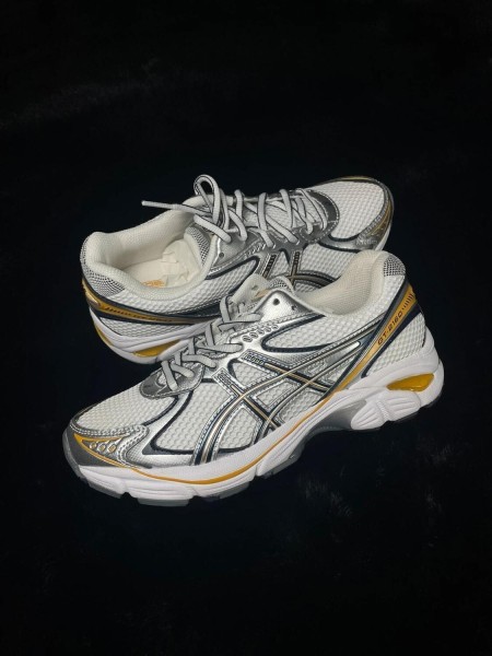 Asics GT-2160 white pure silver gold taille 37,5 Neuf