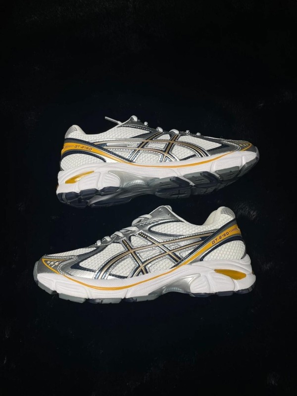 Asics GT-2160 white pure silver gold taille 37,5 Neuf 2