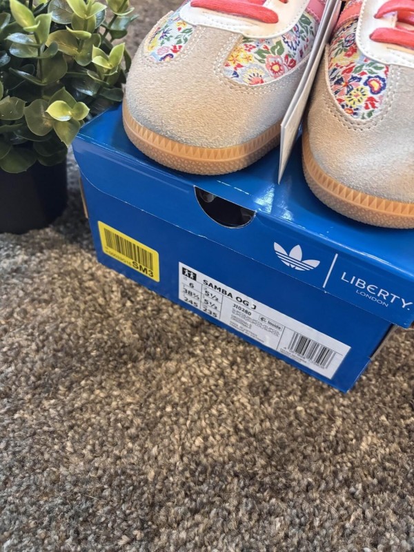 Adidas samba og liberty london - taille 38 2/3 2
