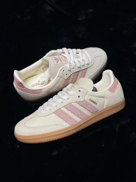Adidas samba og off white warm clay pink gum taille 38 neuf