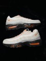 Nike air max 95 wolf grey safety orange pure platinum taille 46 neuf