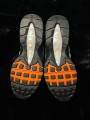 Nike air max 95 wolf grey safety orange pure platinum taille 46 neuf