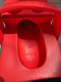 Sabot Crocs Lego brick red
