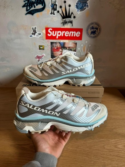 Salomon XT-4 silver blue / argent bleu