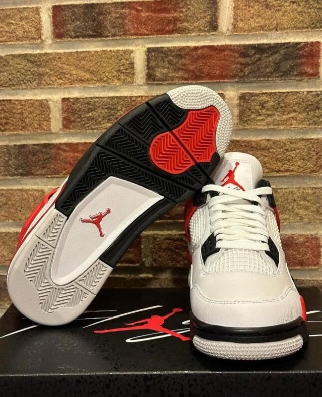 Jordan 4 Retro Red Cement 2