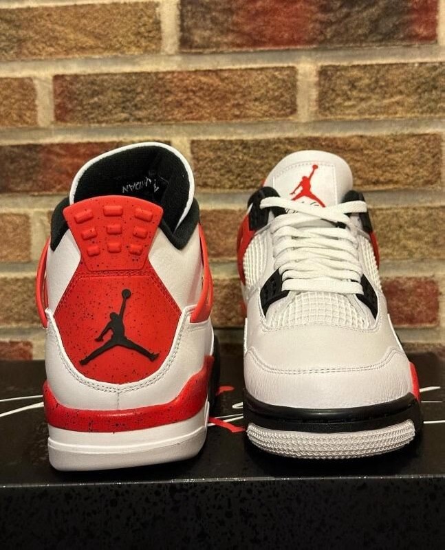 Jordan 4 Retro Red Cement 2