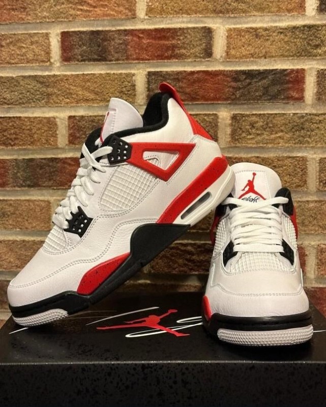 Jordan 4 Retro Red Cement 2