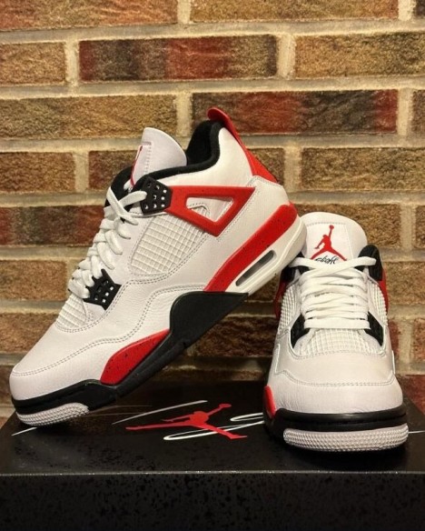 Jordan 4 Retro Red Cement