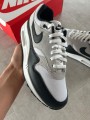 Nike air max 1 essential black pure platinum white grey